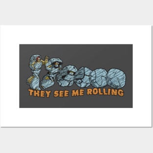 Rolling Rockman Posters and Art